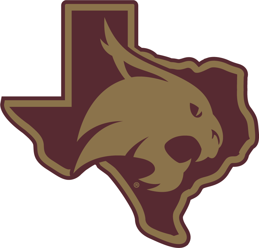 Texas State Bobcats 2019-Pres Secondary Logo diy iron on heat transfer